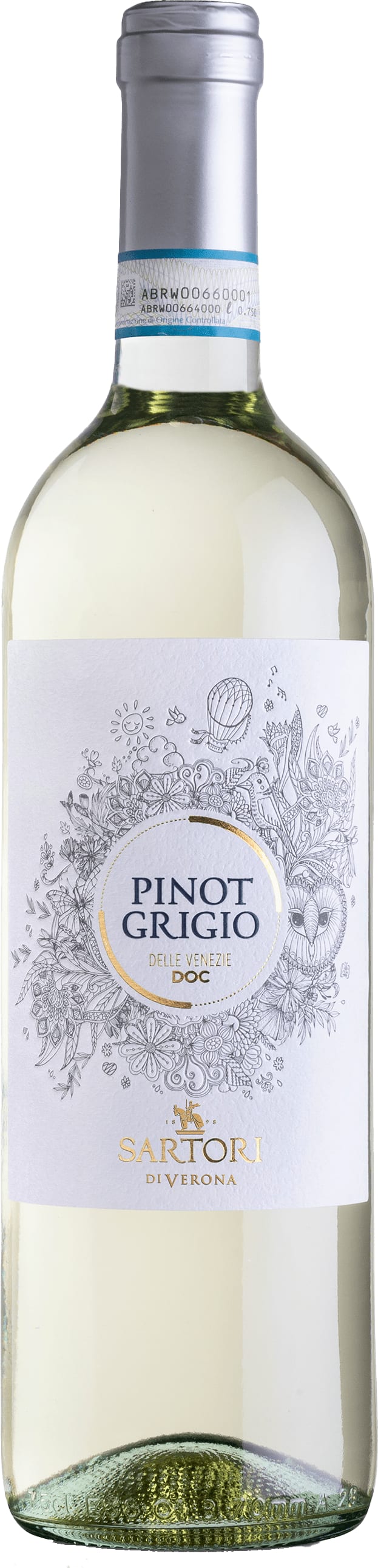 Sartori Pinot Grigio Venezie Vigna Mescita 2023 75cl - Just Wines 