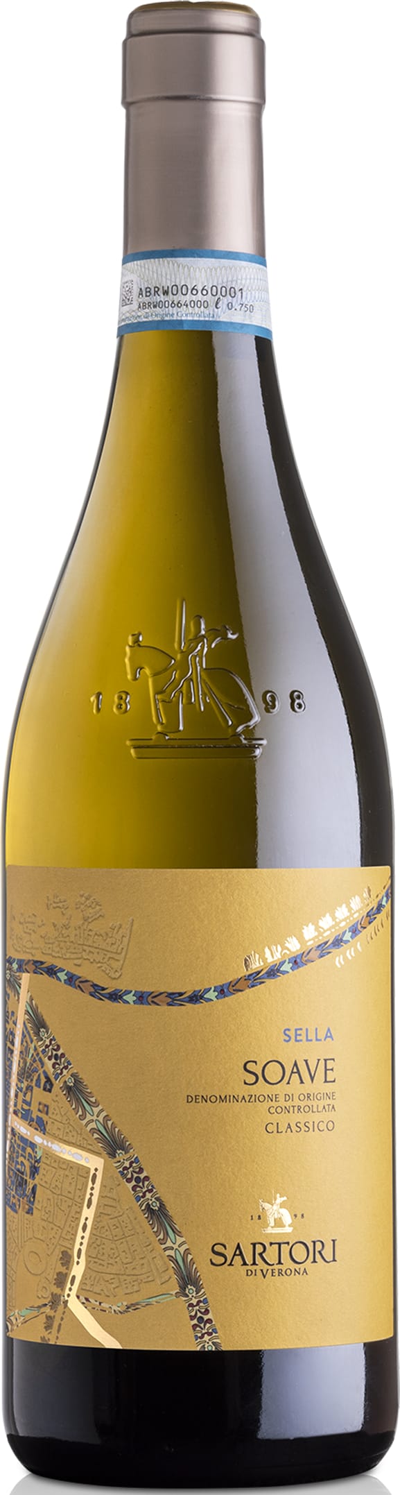 Sartori Soave Classico DOC Sella 2023 75cl - Buy Sartori Wines from GREAT WINES DIRECT wine shop