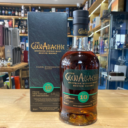 GlenAllachie 10 Year Old Cask Strength Batch 9 70cl 58.1% - Just Wines 