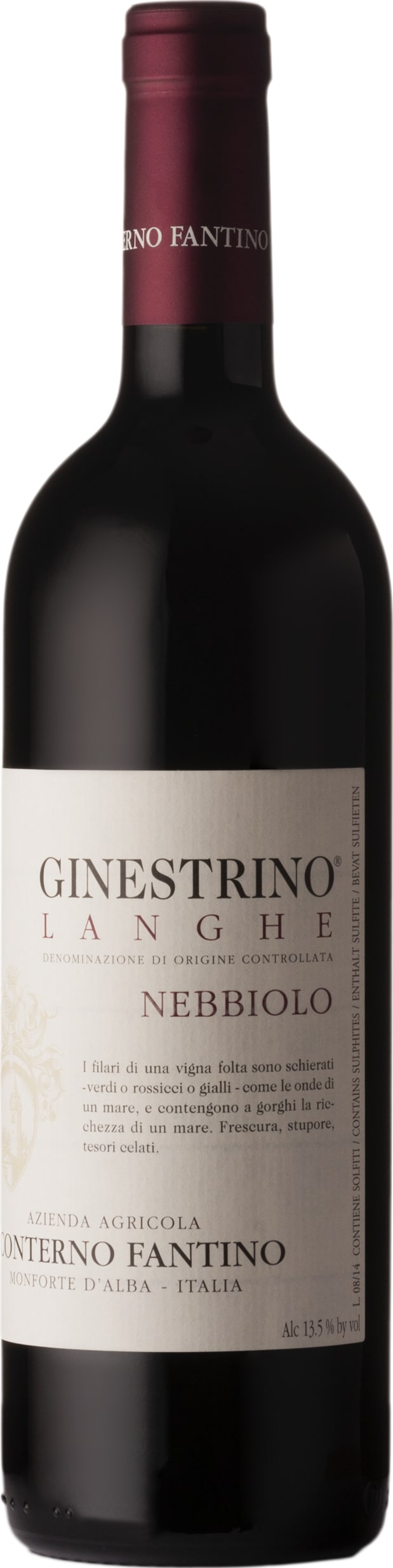 Conterno Fantino Ginestrino Nebbiolo Langhe DOC 2022 75cl - Buy Conterno Fantino Wines from GREAT WINES DIRECT wine shop