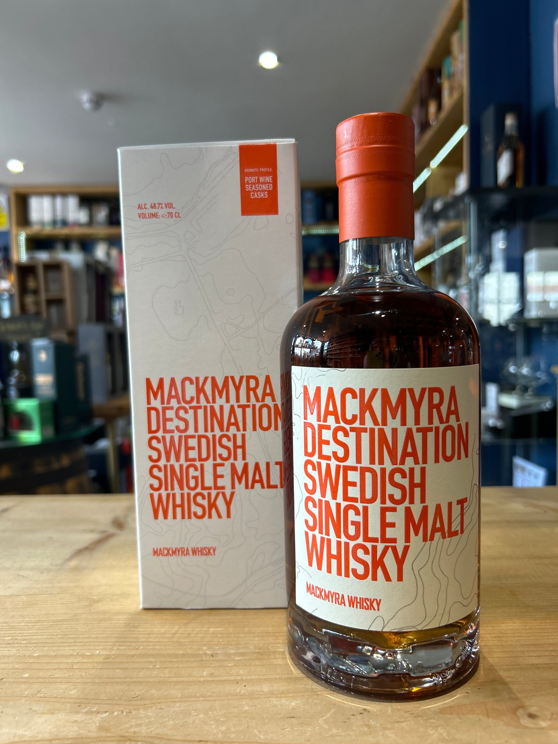 Mackmyra Destination Swedish Single Malt Whisky 70cl 48.7% - Just Wines 