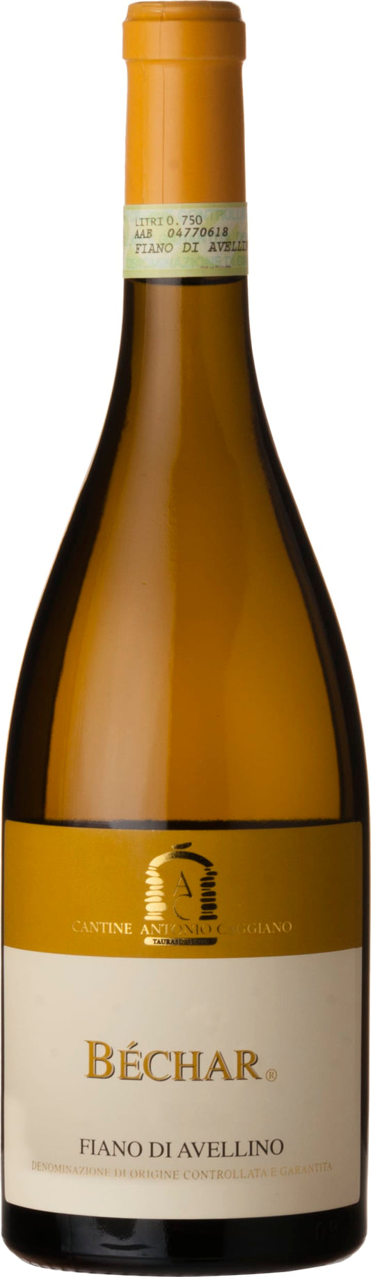 Antonio Caggiano Fiano di Avellino 'Bechar' 2023 75cl - Buy Antonio Caggiano Wines from GREAT WINES DIRECT wine shop