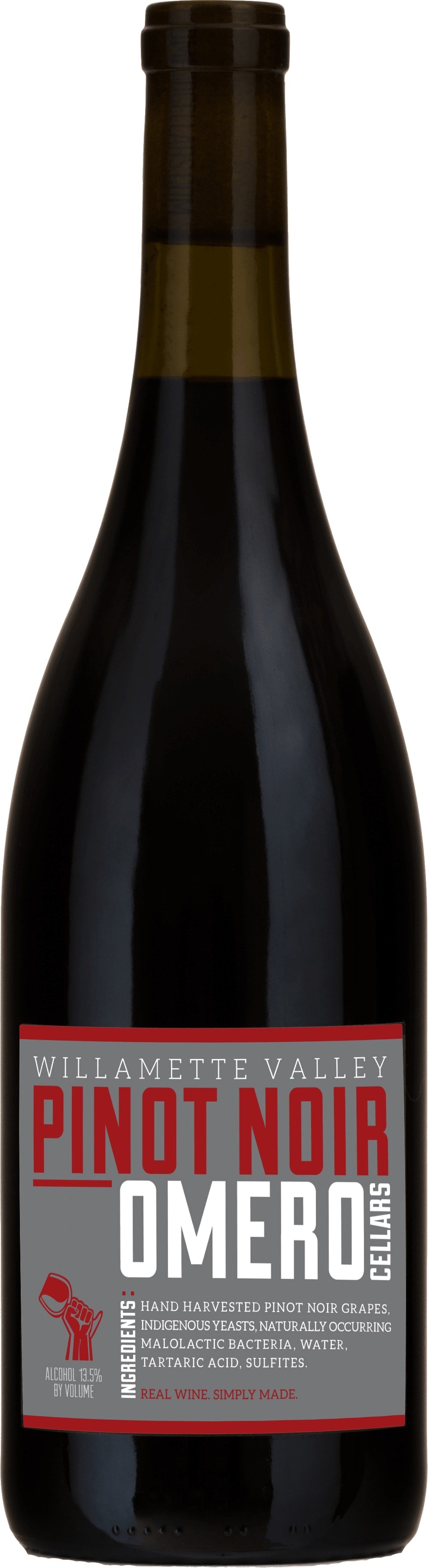 Omero Pinot Noir Willamette Valley 2018 75cl - Buy Omero Wines from GREAT WINES DIRECT wine shop