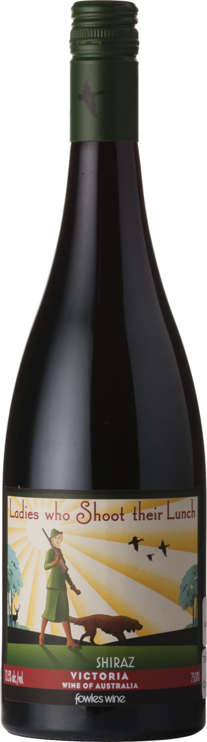 Fowles Wine Ladies Who Shoot Their Lunch Shiraz 2020 75cl - Just Wines 