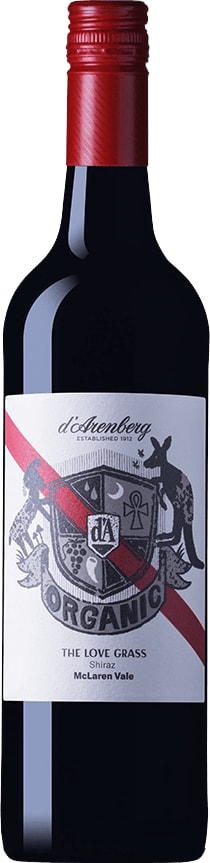 D Arenberg The Love Grass Shiraz Organic 2020 75cl - Just Wines 