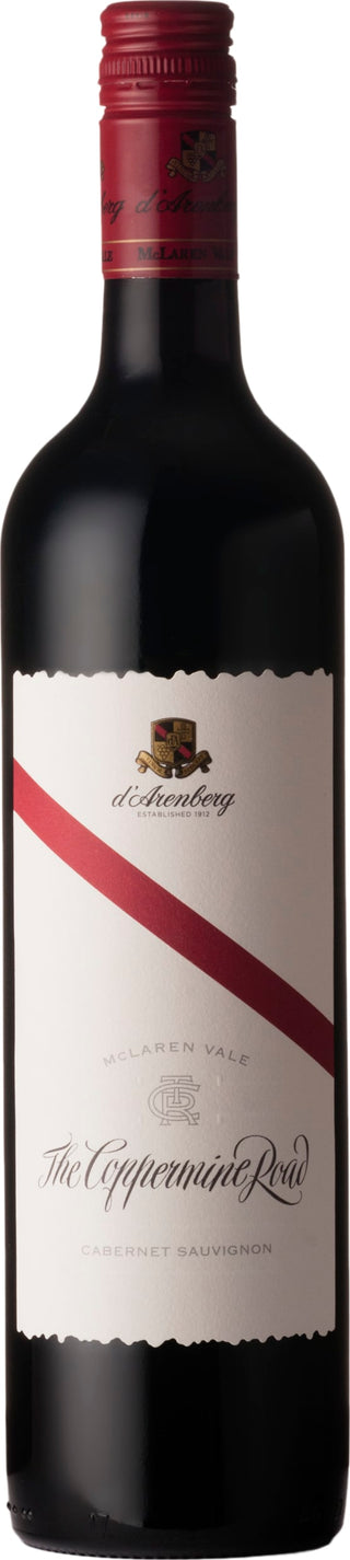 D Arenberg The Coppermine Road Cabernet Sauvignon 2019 6x75cl - Just Wines 