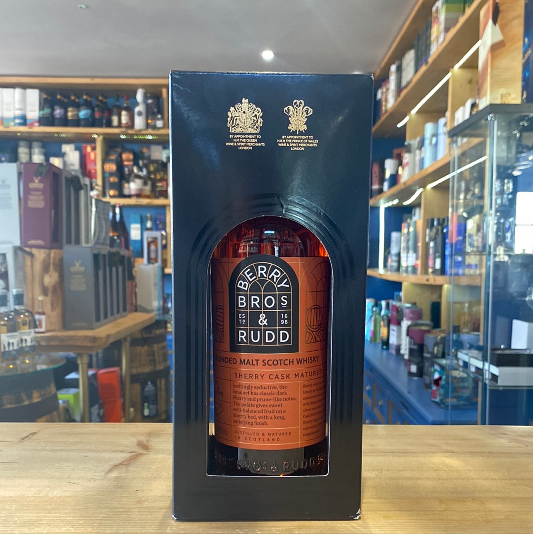 Berry Bros & Rudd Sherry Cask Matured The Classis Range 70cl 44.2% - Just Wines 