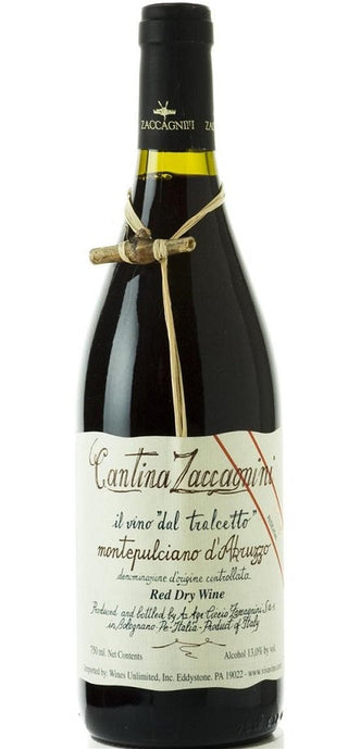 Zaccagnini Montepulciano DAbruzzo Tralcetto MAGNUMS 6x75cl - Just Wines 