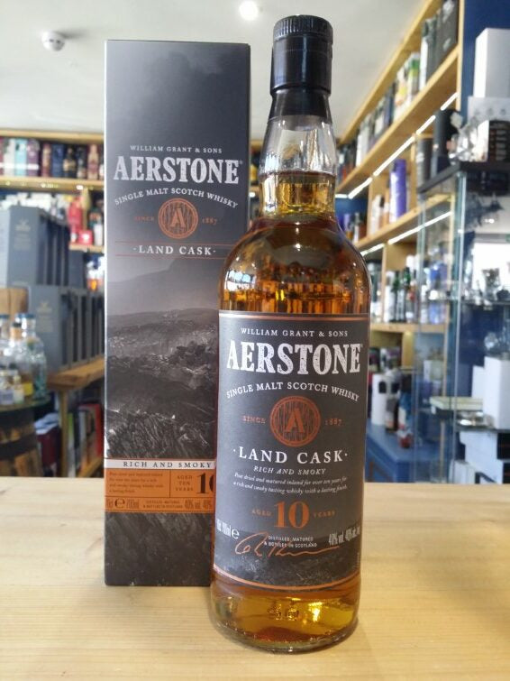 Aerstone Aged 10 Years Land Cask 70cl 40% - Just Wines 