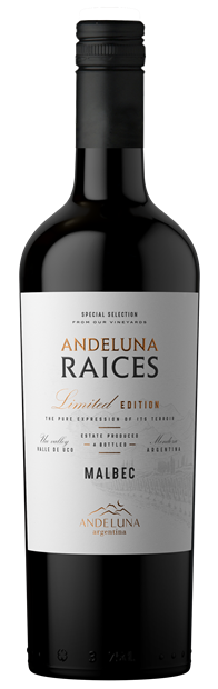Andeluna Raices, Uco Valley, Malbec 2022 6x75cl - Just Wines 