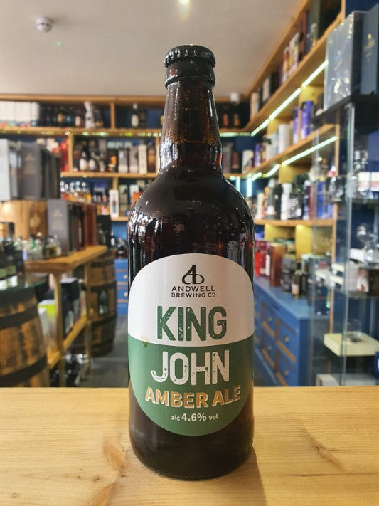 Andwell Brewing Co. King John Amber Ale 50cl 4.6% - Just Wines