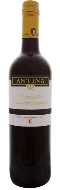 Casa del Valle, 'Antina', Tierra de Castilla, Tempranillo Cabernet Sauvignon 2023 75cl - Buy Casa del Valle Wines from GREAT WINES DIRECT wine shop