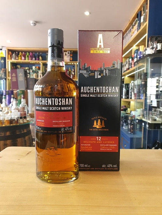 Auchentoshan 12 Year Old 70cl 40.0% - Just Wines 