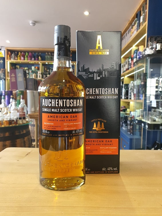 Auchentoshan American Oak 70cl 40% - Just Wines 