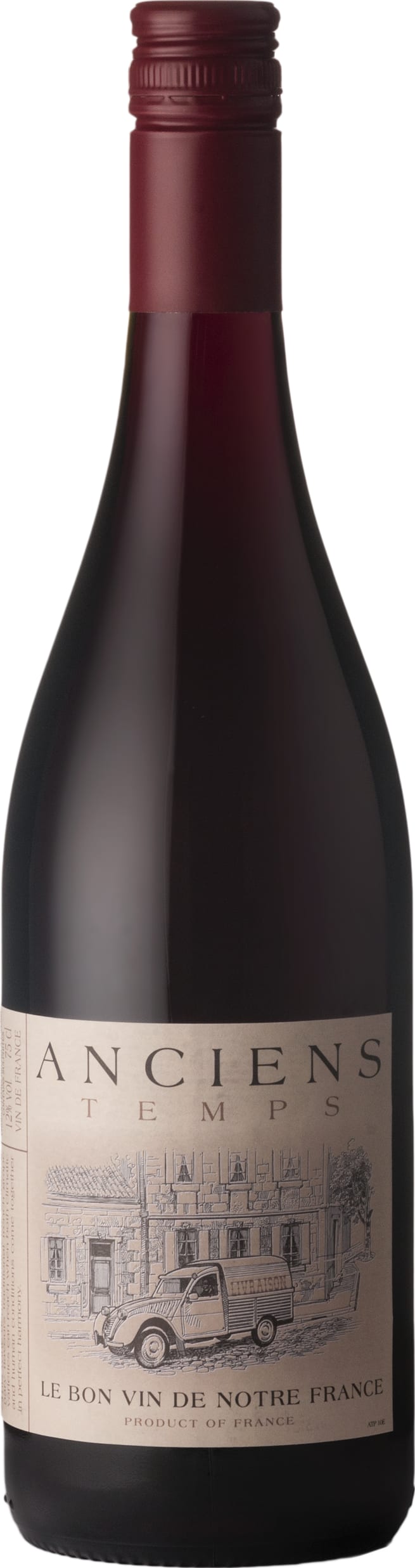 Anciens Temps Vin de France Rouge 2023 75cl - Buy Anciens Temps Wines from GREAT WINES DIRECT wine shop