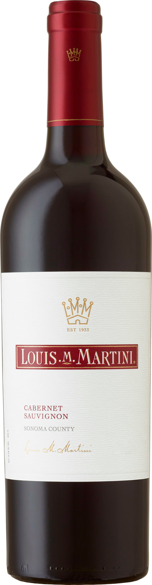 Louis M Martini Sonoma Cabernet Sauvignon 2021 75cl - Buy Louis M Martini Wines from GREAT WINES DIRECT wine shop