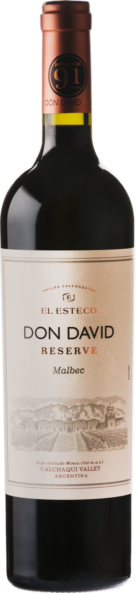 El Esteco Don David Malbec Magnum 2022 150cl - Just Wines 