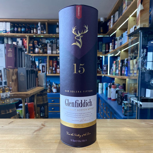 Glenfiddich 15 Year Old Solera 70cl 40% - Just Wines