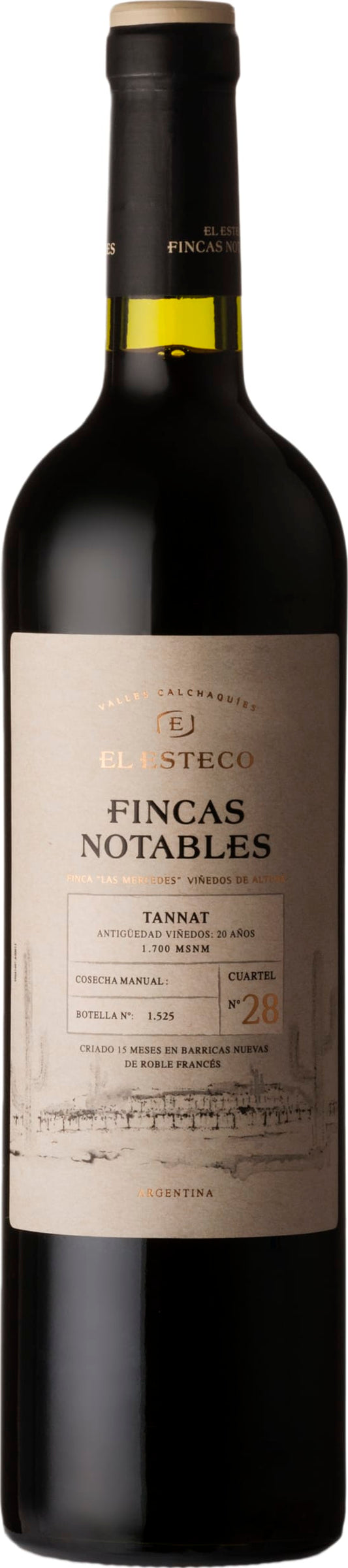 El Esteco Finca Notables Tannat 2020 75cl