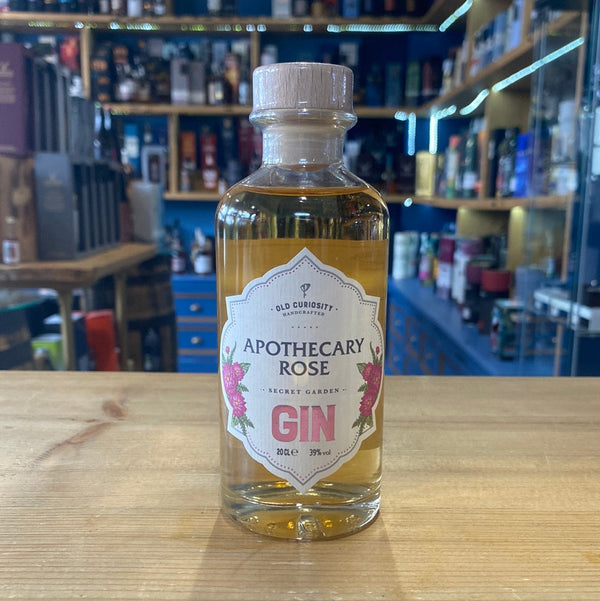 Old Curiosity Apothecary Rose Gin 39% 12x20cl - Just Wines 