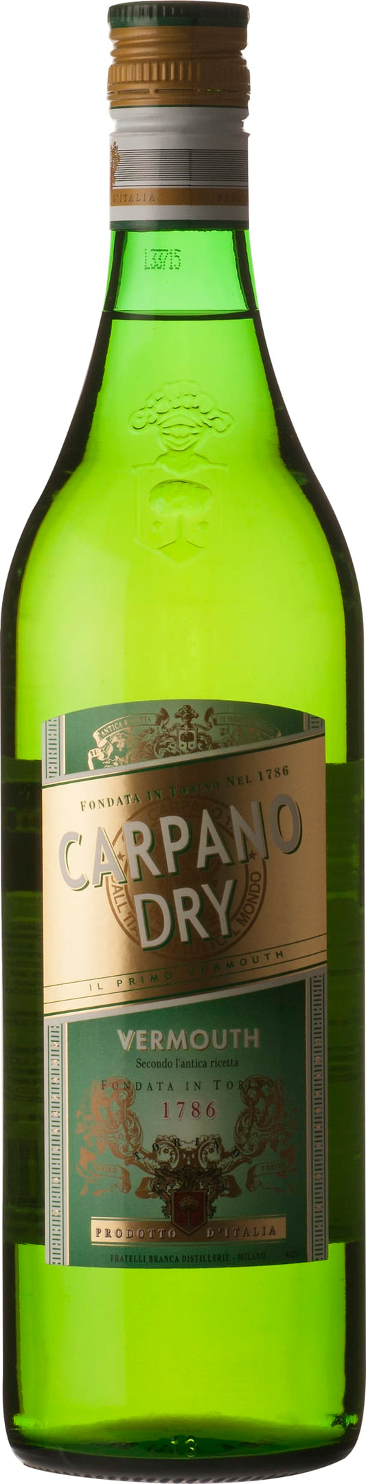 Carpano Dry Vermouth 100cl NV - Buy Carpano Wines from GREAT WINES DIRECT wine shop