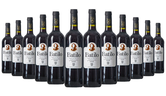 BATILO SELECCIÓN Syrah Red Wine 75CL x 12 Bottles - Just Wines 