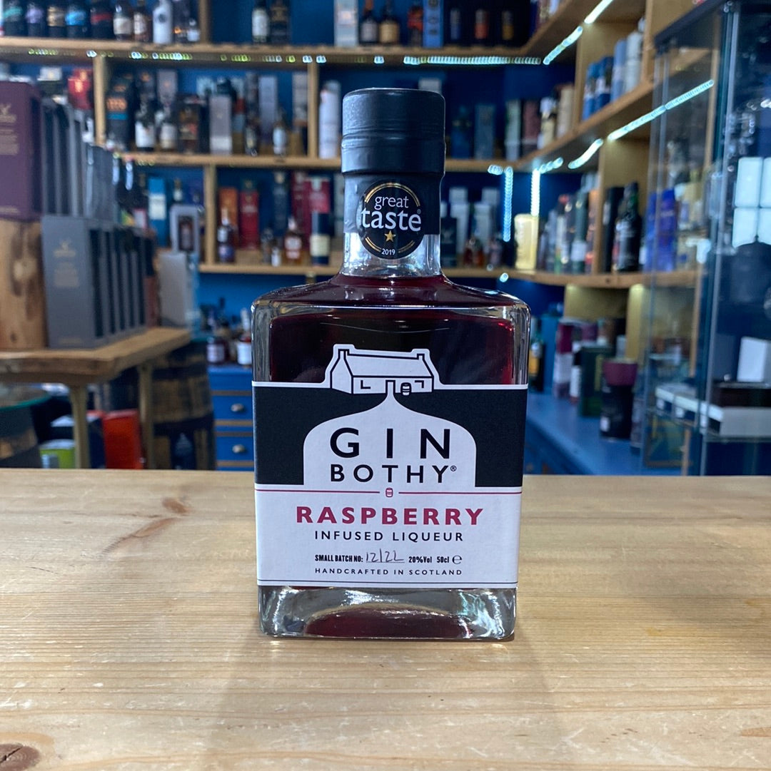 Gin Bothy Raspberry Infused Liqueur 50cl 20% - Just Wines 