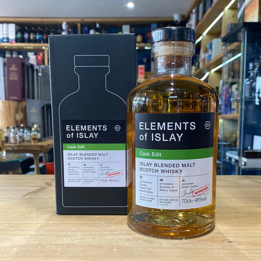 Elements of Islay Cask Edit 70cl 46% - Just Wines