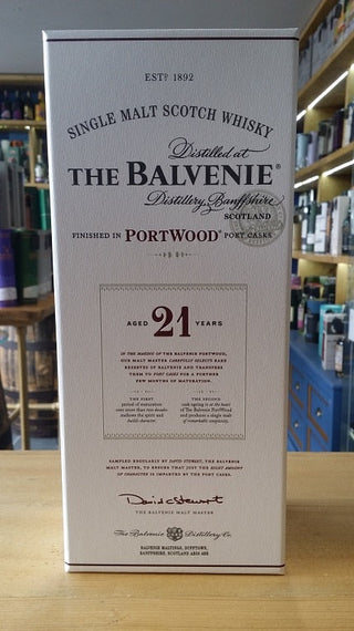 Balvenie Port Wood Finish 21 Year Old 40% 6x70cl - Just Wines 