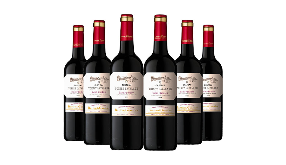 Barton & Guestier Chateau Toinet St Emilion Red Wine 75cl x 6 Bottle - Just Wines 