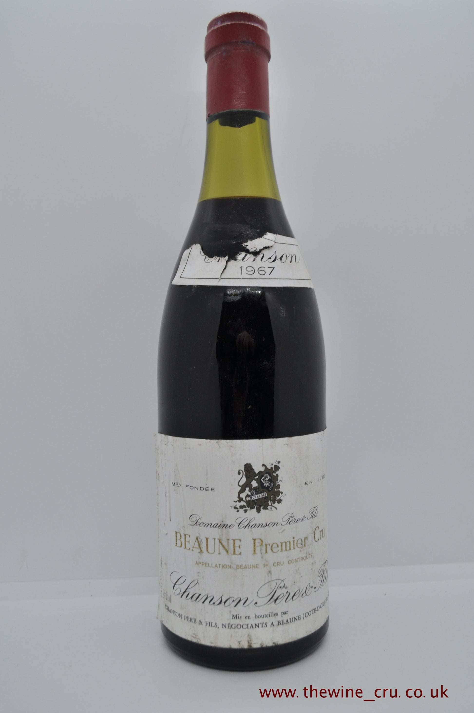 Beaune Premier Cru Chanson 1967 - Just Wines 