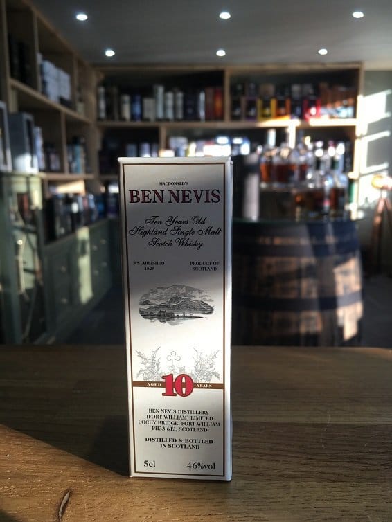 Ben Nevis 10 46% 12x5cl - Just Wines 