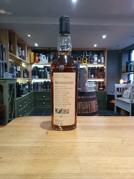 Benrinnes 15 Year Old Flora and Fauna 70cl 43% - Just Wines 