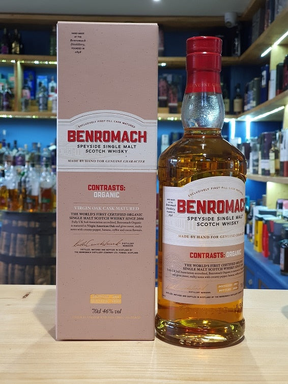 Benromach Contrasts Organic 70cl 46% - Just Wines 