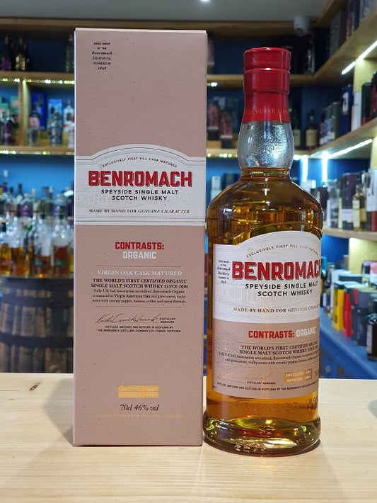 Benromach Contrasts Organic 70cl 46% - Just Wines 