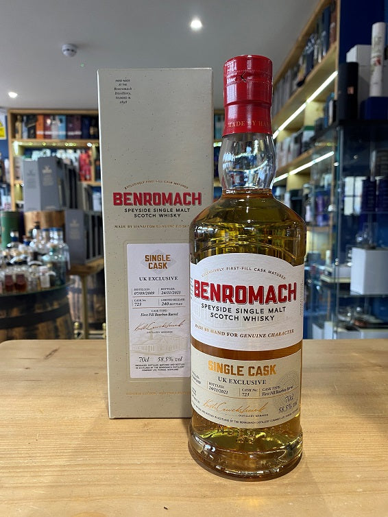 Benromach Single Cask #723 UK Exclusive 2009-2020 70cl 57.2% - Just Wines 