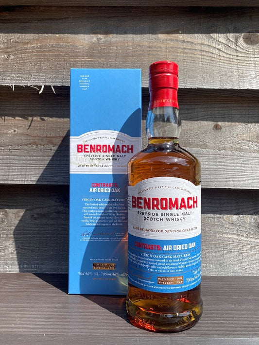 Benromach Contrasts: Air Dried Oak 70cl 46% - Just Wines 