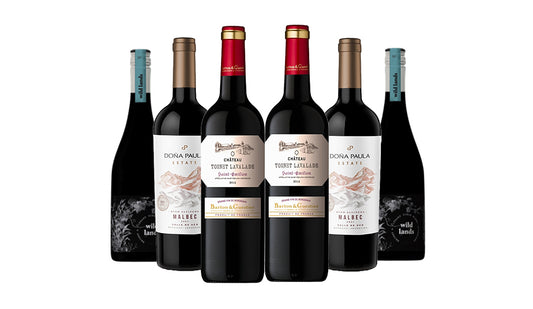 Bestseller Premium Red Wines Mixed - 6 Pack - Just Wines 