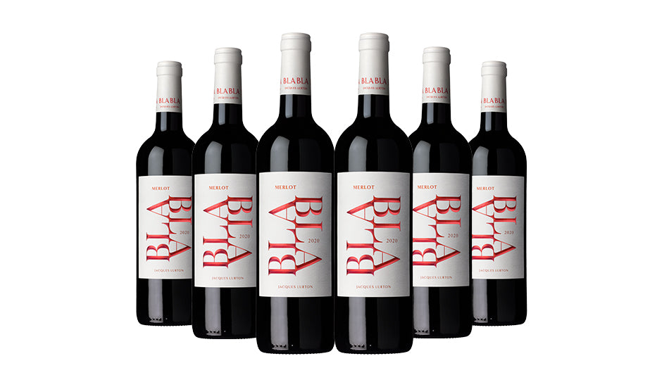 Bla Bla Merlot 2020 Red Wine 75cl x 6 Bottles - Just Wines 