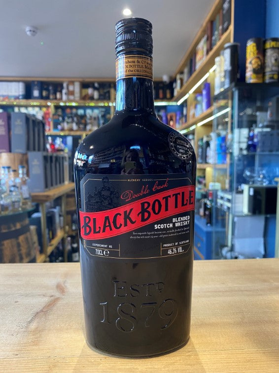 Black Bottle Alchemy Series Experiment #1Double Cask 46.3% 6x70cl - Just Wines 