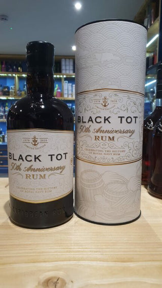 Black Tot 50th Anniversary Rum 54.5% 6x70cl - Just Wines 
