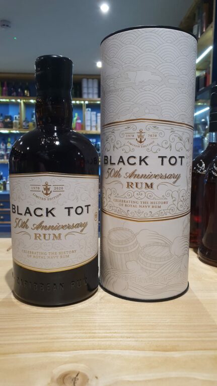 Black Tot 50th Anniversary Rum 70cl 54.5% - Just Wines