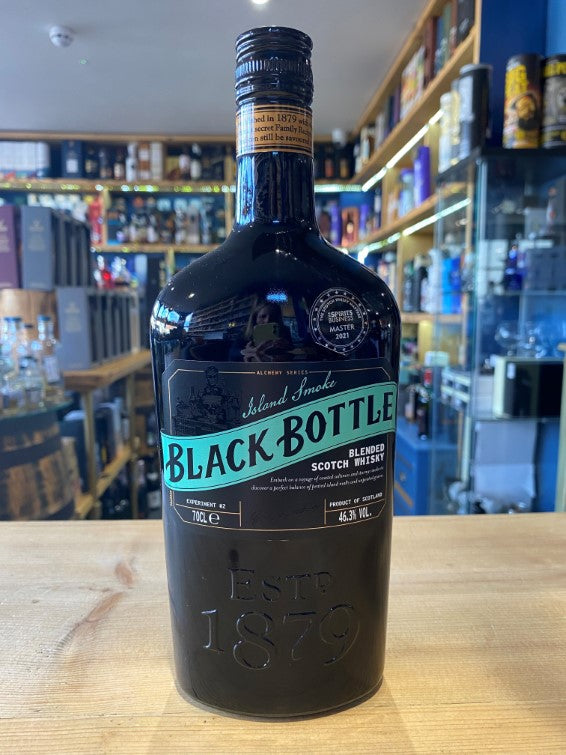 Black Bottle Alchemy Series Experiment #2 Island Smoke 70cl 46.3% - Just Wines 