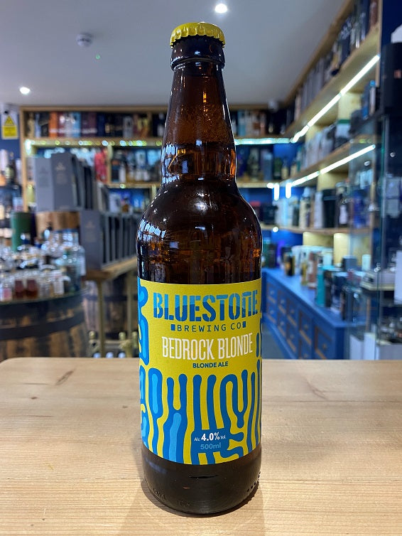 Bluestone Brewing Co. Bedrock Blonde Ale 50cl 4.0% - Just Wines 