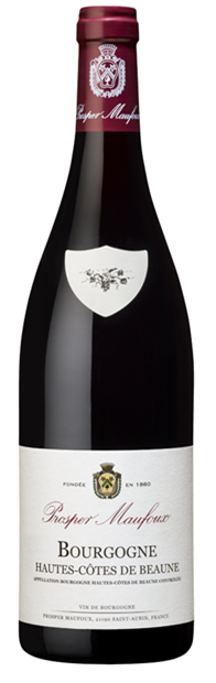 Prosper Maufoux, Bourgogne Hautes Cotes de Beaune, Pinot Noir 2022 75cl - Buy Prosper Maufoux Wines from GREAT WINES DIRECT wine shop