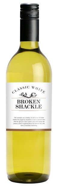 Broken Shackle Classic White, South Eastern Australia 2021 6x75cl - Just Wines 