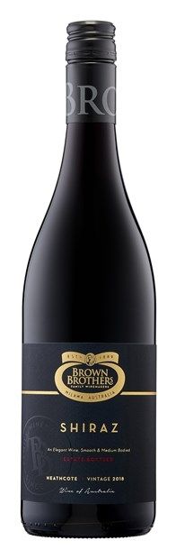 Brown Brothers, 'Estate Range', Shiraz 2018 75cl - Just Wines 