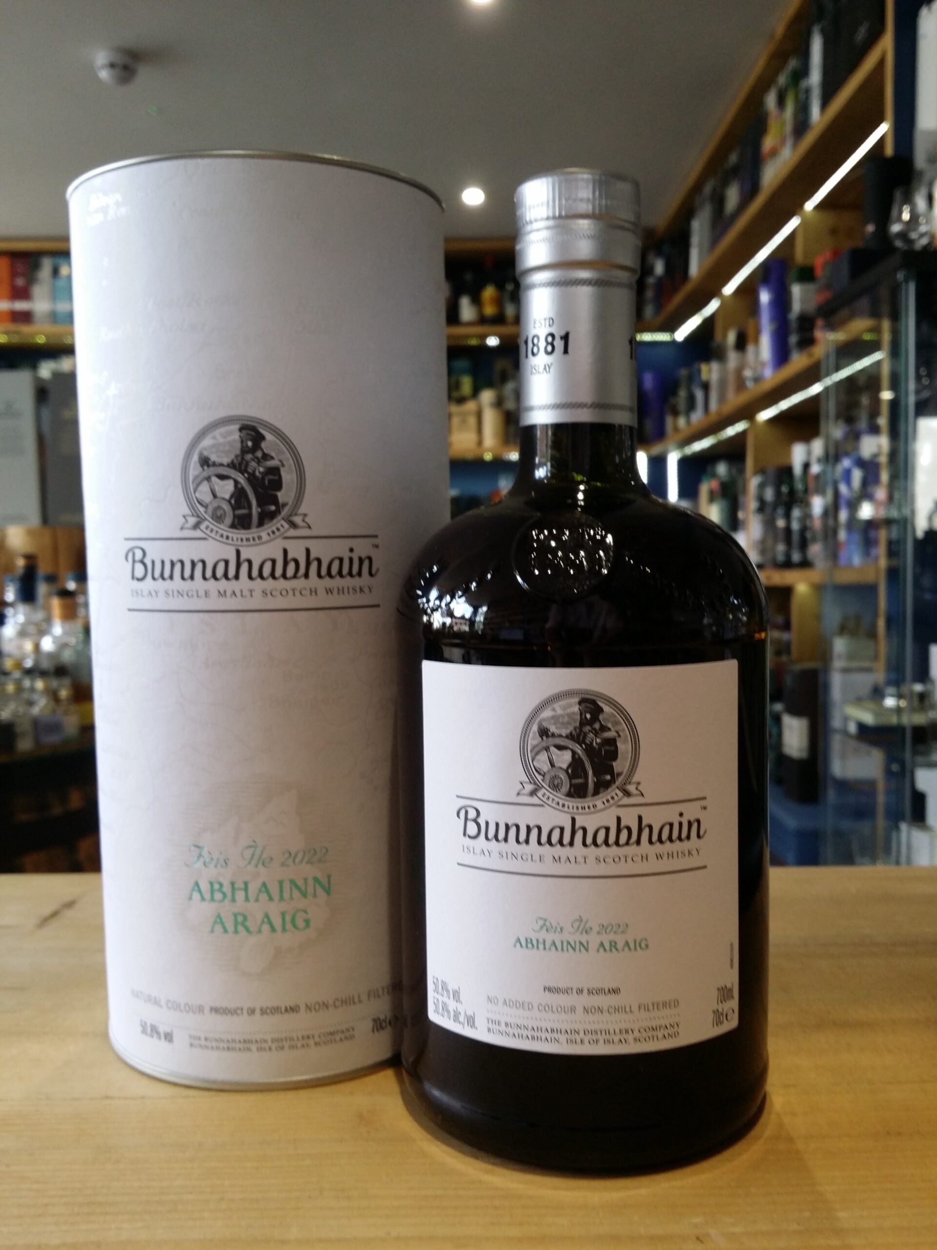 Bunnahabhain Abhainn Araig Feis Ile 2022 70cl 50.8% - Just Wines 