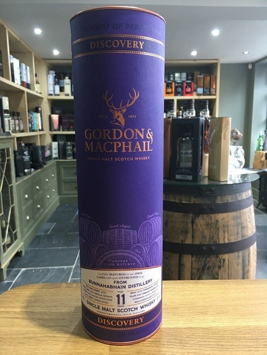 Gordon and MacPhail Discovery Bunnahabhain 11 Year Old 70cl 43% - Just Wines 