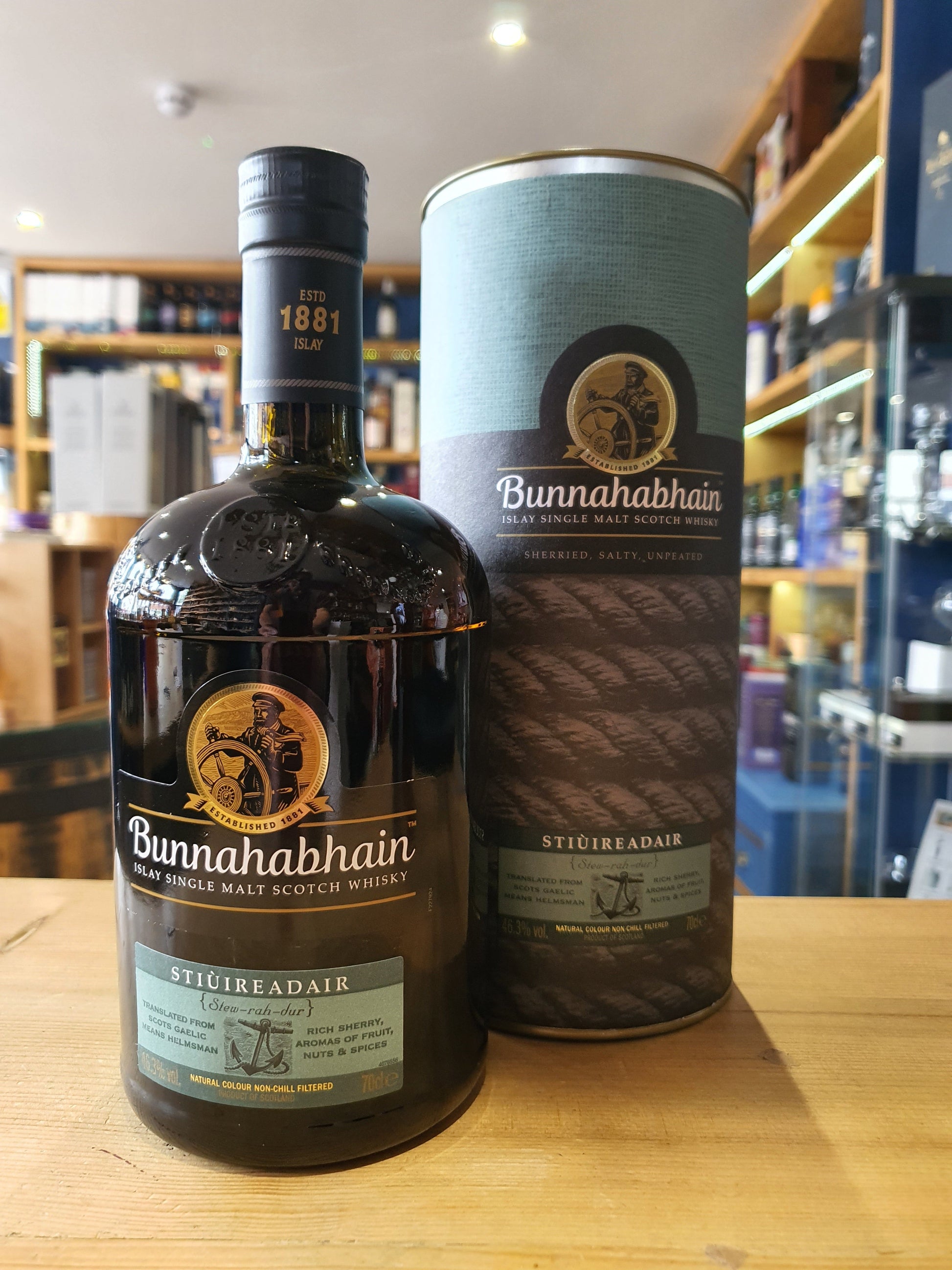 Bunnahabhain Stiuireadair 70cl 46.3% - Just Wines 